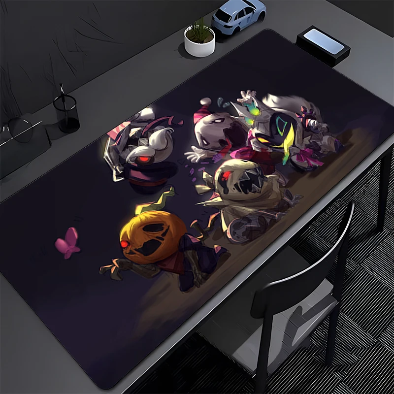 Alas Mouse League Of Legends Alas Mouse Permainan Laptop Terror Fiddlesticks Alas Keyboard Gamer Aksesori Gaming PC Alas Mouse Desktop