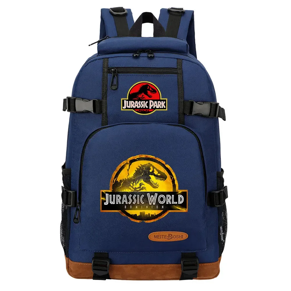 Nuovo Jurassic World Park Ragazzi Ragazze Bambini Borse per libri scolastici Donne Bagpack Adolescenti Studente Tela Uomo Zaino da viaggio per laptop