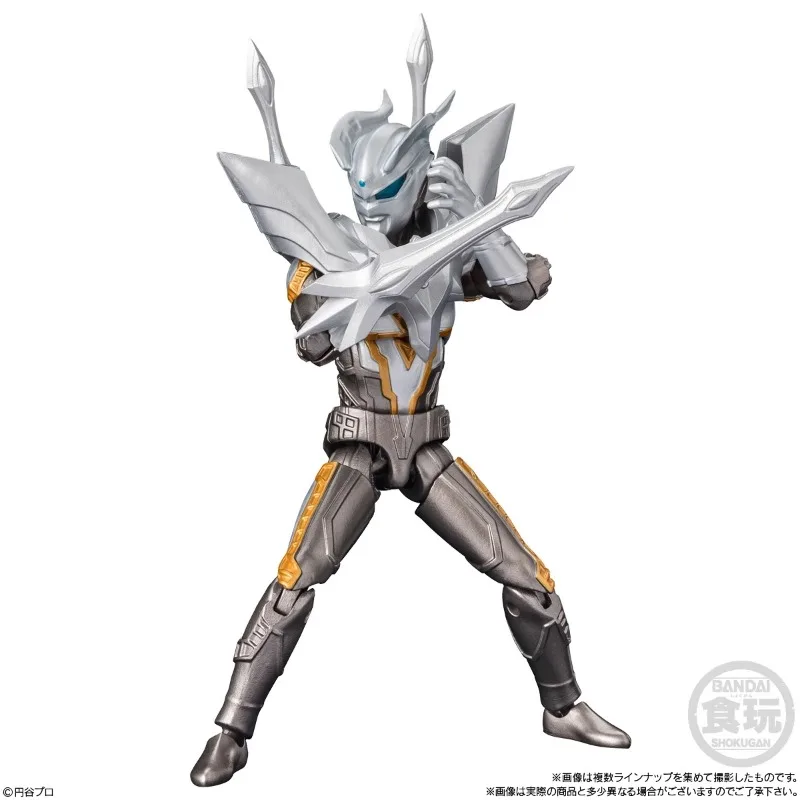 Bandai Original Shokugan Ultraman 9 Anime Figure Ribut Zero Jack Action Figure Toys for Boys Girls Kids Children Birthday Gifts