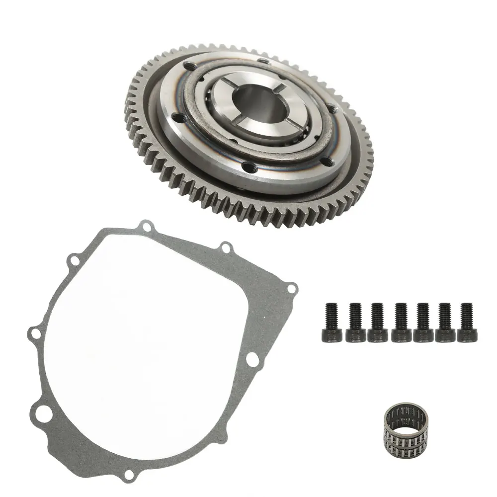 Starter Clutch w/ Gasket Kit For Yamaha Warrior 1988-2004 Raptor 2005-12 YFM 350