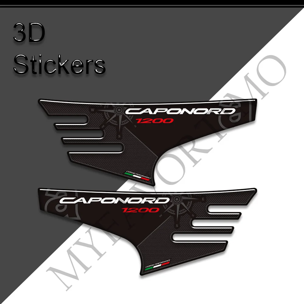 Per Aprilia Caponord 1200 Rally moto Tank Pad Grips Kit adesivi per ginocchio decalcomanie protezione