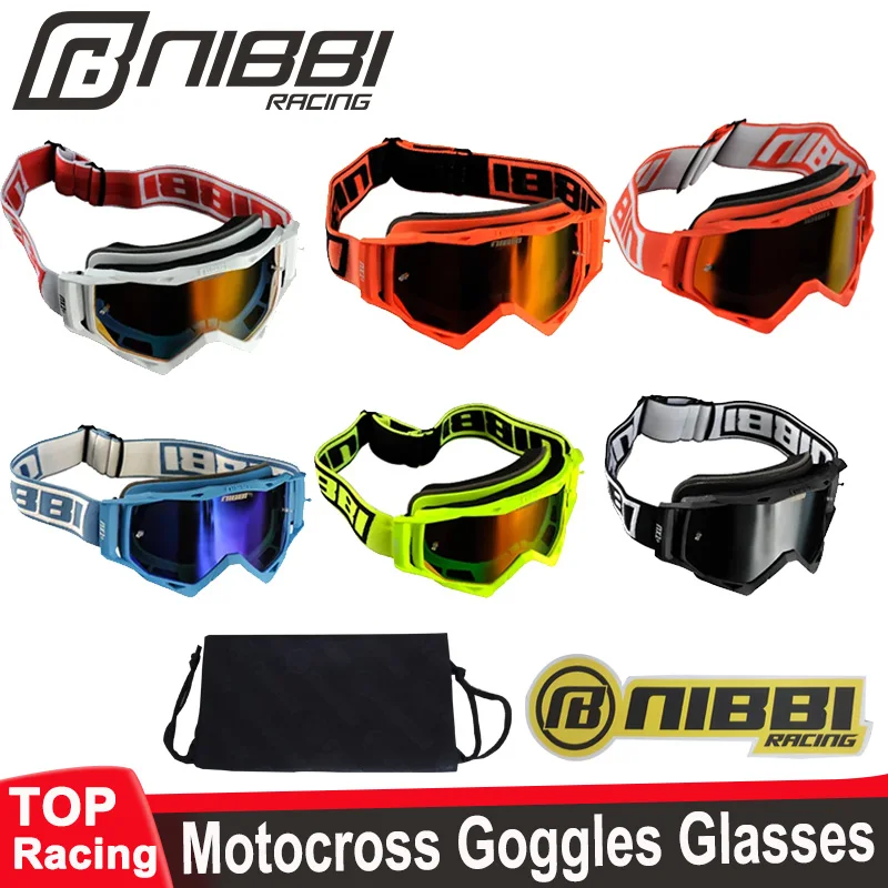 

NIBBI Off-road Goggles Motocross Racing Glasses Motorcycle Sunglasses Man ATV Mask Windproof Protection Skiing Cycling Glasses