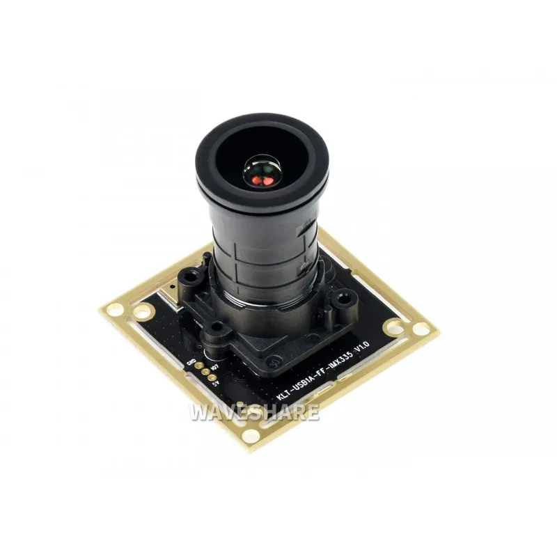 IMX335 5MP USB Camera (A) , Large Aperture, 2K Video Recording, Plug-and-Play, Driver Free