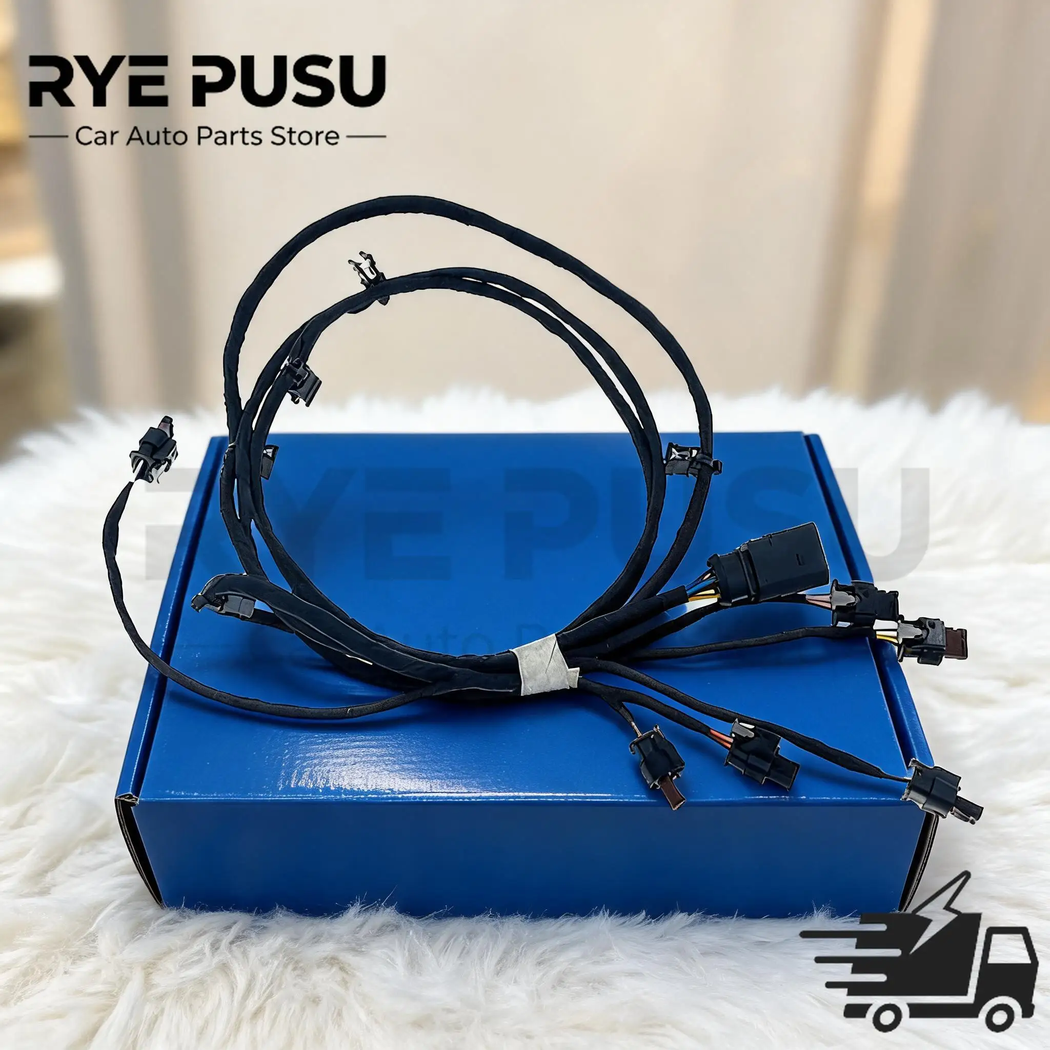 For Audi A4 B9 8W0 971 095 C Front Parking Sensors Kit with Cable Harness 8W0971095C 8W0971095 C