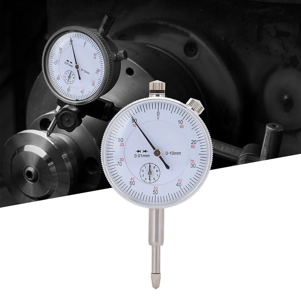 0-10mm Aluminum Alloy For Dial Indicator 0.01mm Accuracy Pointer Type Mechanical Inner Diameter Gauge For Manufacturing Equipmen