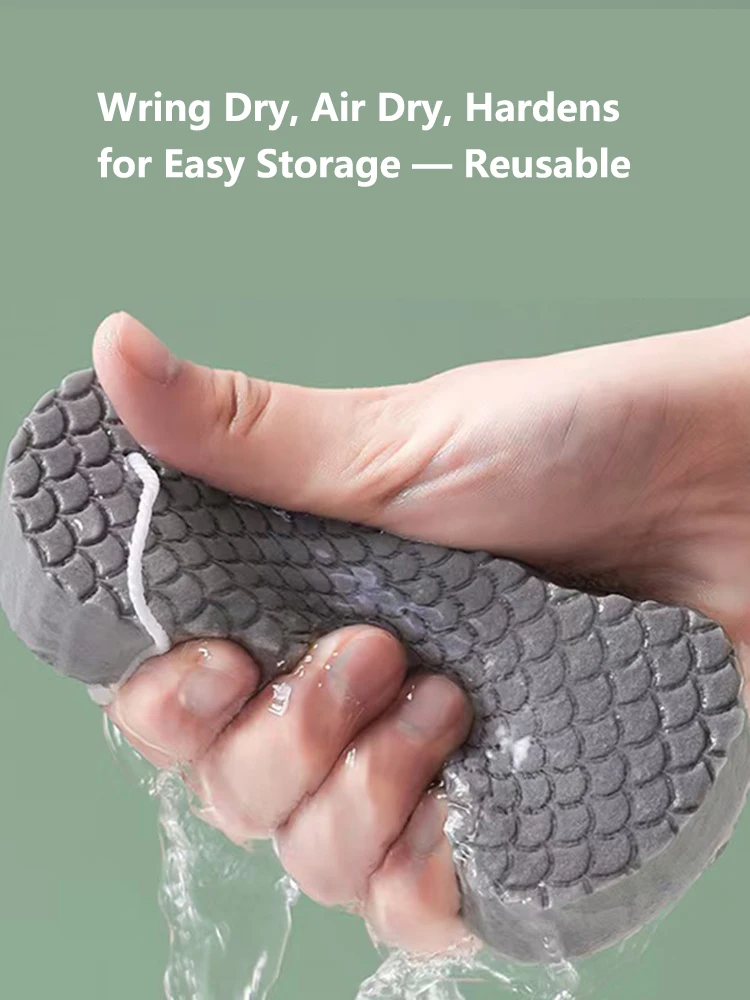 3D Magic Children Bath Sponge Body Exfoliating Dead Skin Remover Massager Cleaning Shower Brush Peeling Sponge Bathing Tool