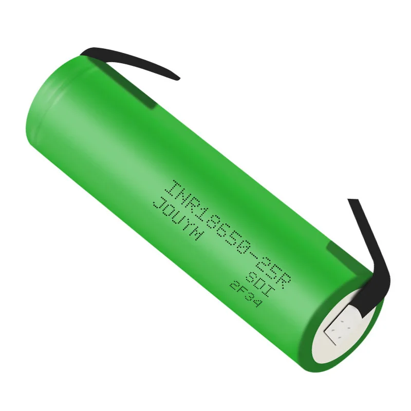 1-10PCS 25R 18650 Lithium Rechargeable Battery INR18650 25 R M 3.7V High Discharge 20A Power Bateria Welding Nickel