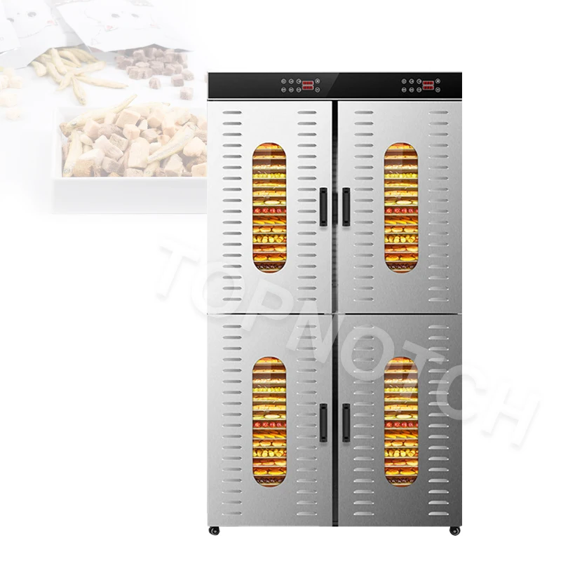 Large Capacity 80 Layer Seafood Fungus Drying Machine Vegetable Meat Dehydration Dryer