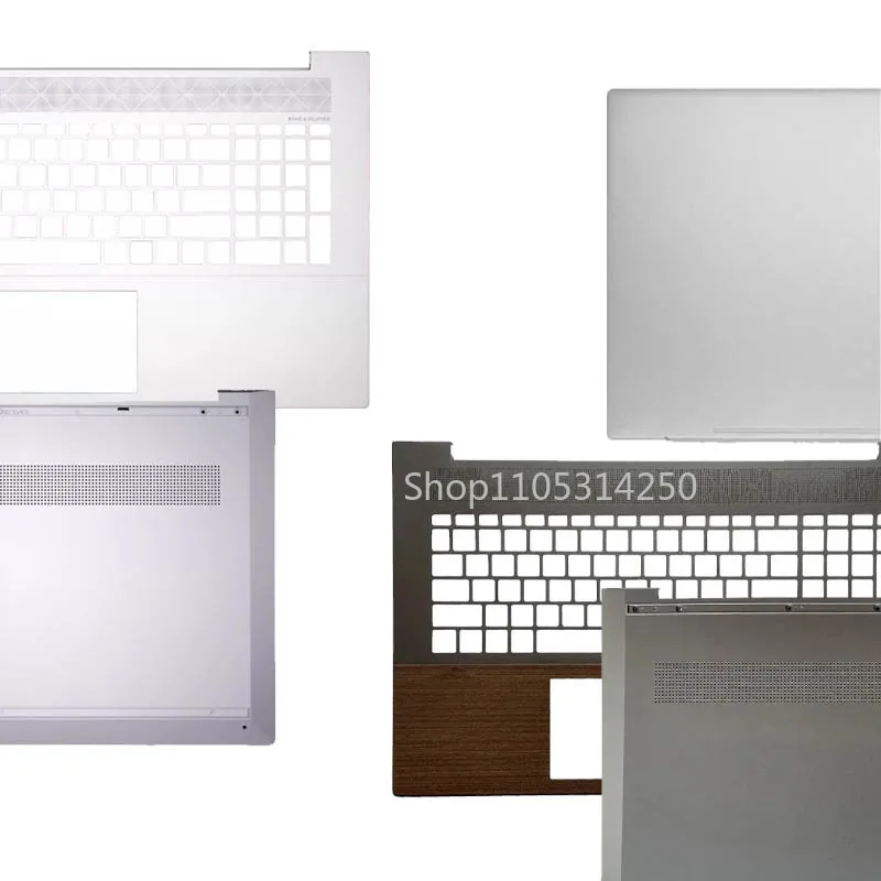 New For HP ENVY 17T 17-CG 17M-CG TPN-C146 Laptop LCD Back Cover/Front Frame/Palm Rest/Bottom Case/Hinges Replacement