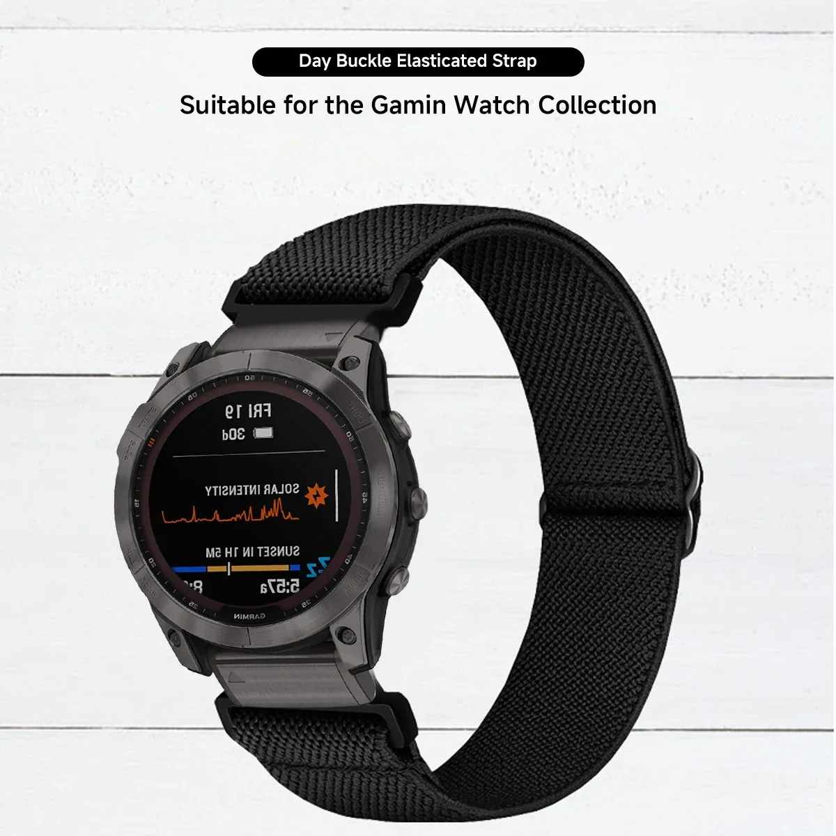 26mm 22mm Nylon Strap For Garmin fenix 5 Plus 6X 7x Pro Band Watch Elastic Wristband Bracelet Fenix 6 5 Pro Venu2 Forerunner 945