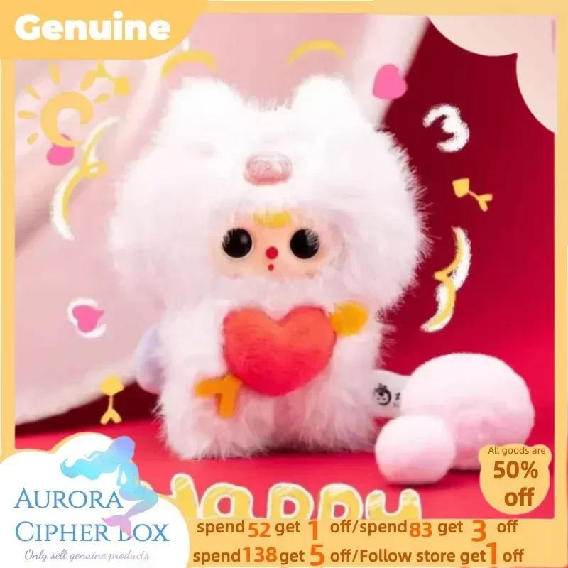 

Original Baby Three Cupid Vinyl Face Blind Box Kawaii Toys Bag Charm Girls Gift Collectible Figure Lovely God Of Love Kids Gift