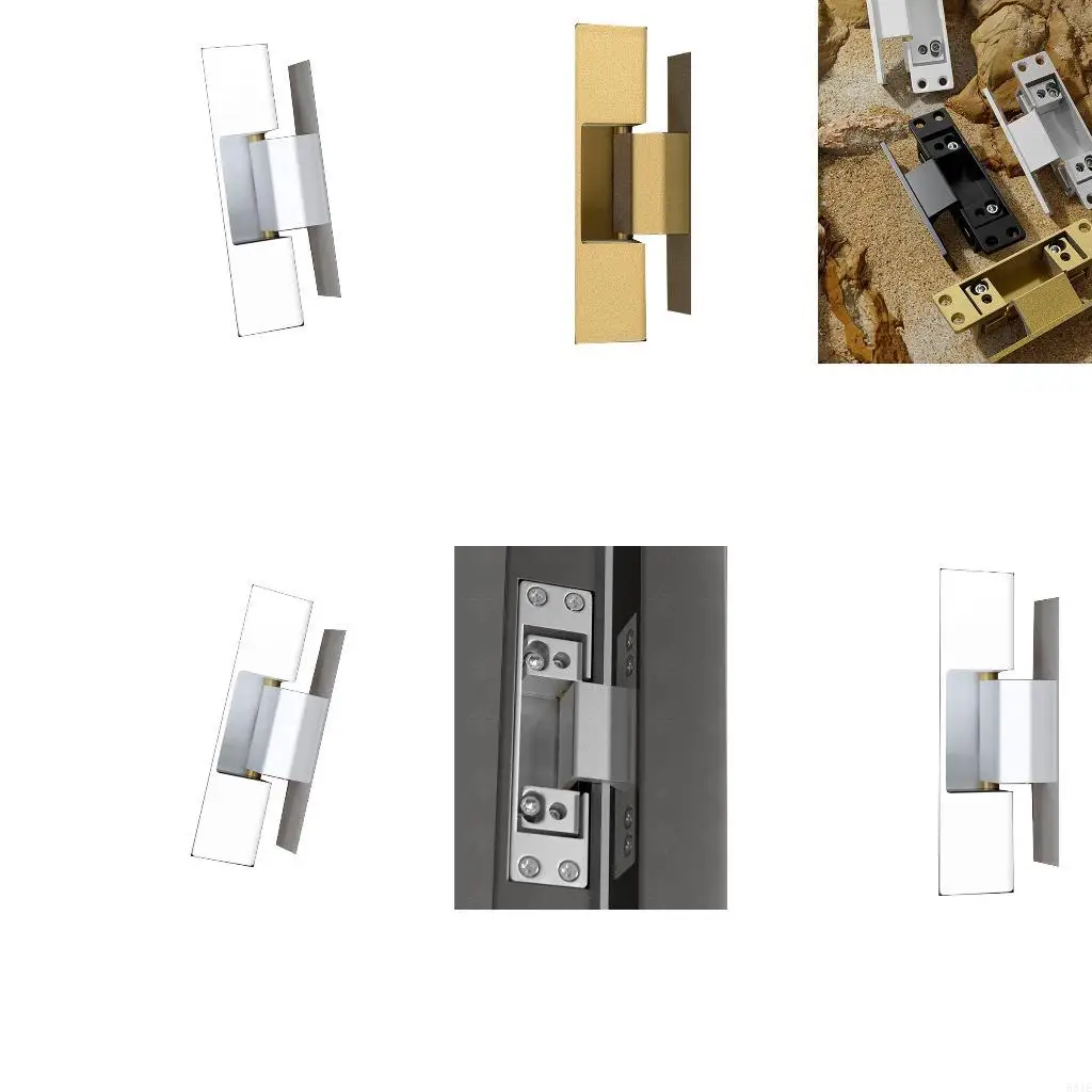 

581E Adjustable Invisible Cabinet Hinges Quiet Closing Concealed Door Hinges for Corner Kitchen Cabinet
