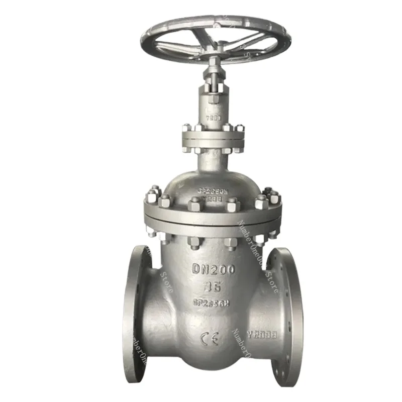 Hard Seal Dark Rod Gate Valve Z45H-16C Cast Steel Flanged Gate Valve Resistant To High Temperature And High Pressure Steam