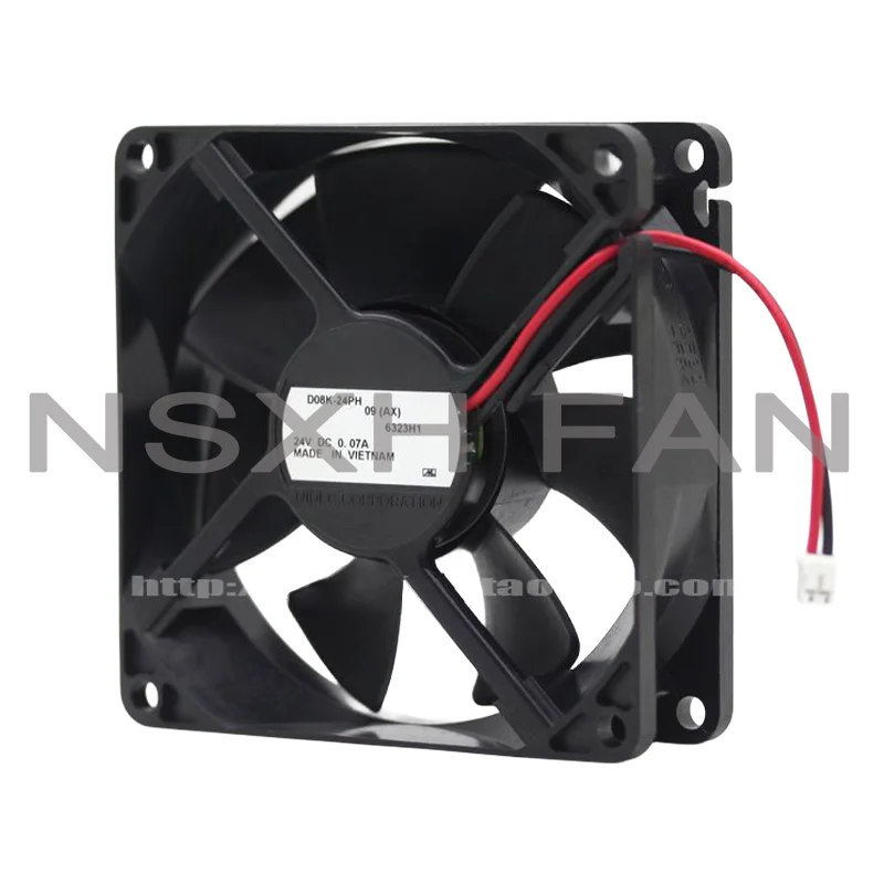 

NEW D08K-24PH 09 (AX) 8025 24V 0.07A 8CM Cooling Fan