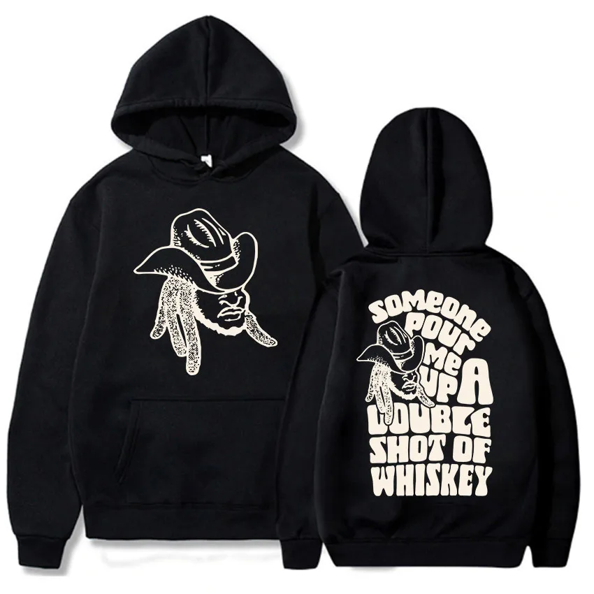 Een Bar Nummer Shaboozey Hoodies Nashville Sweatshirts Met Lange Mouwen Streetwear Heren Vintage Mode Grafische Pullovers Unisex Hoodie