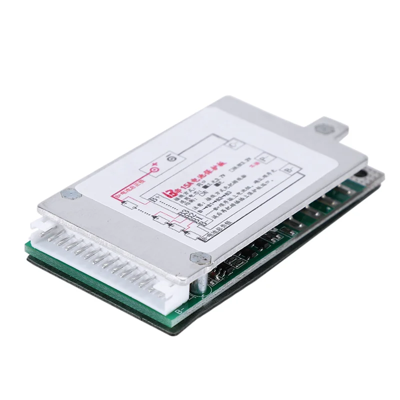 

Прямая поставка-6X 13S 48V 15A литий-липолимерная плата защиты аккумулятора BMS печатная плата с радиатором для электронного велосипеда Escooter