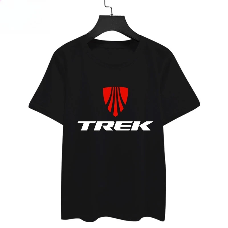 

Лето 2022, новые футболки с графическим принтом для любителей велоспорта Trek для мужчин и женщин, дышащая мужская одежда с короткими рукавами, футболки