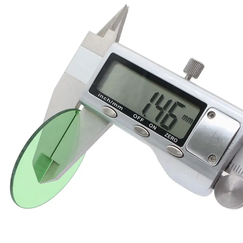 Filtro per microscopio biologico verde blu bianco diametro 42mm vetro ottico trasparente spessore 1.5mm accessori per microscopio