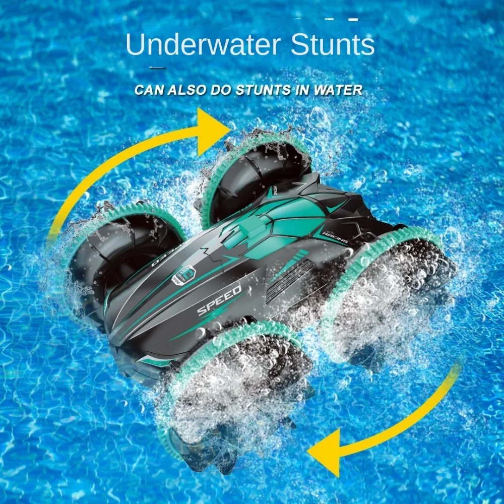 

Новый электрический автомобиль с дистанционным управлением, игрушечный двухсторонний флип, вращение на 360 градусов, радиоуправляемый автомобиль с датчиком жестов, 4WD, радиоуправляемая машина для детей