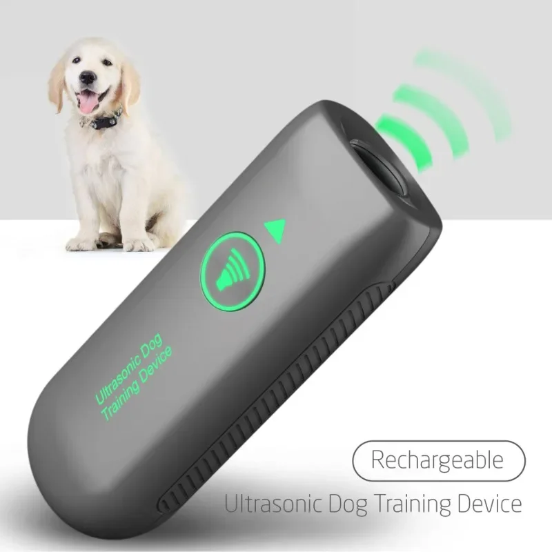 Portable Dog Barking Control Device High-frequency Ultrasonic Pet Repellent Anti Barking Anti Barking Equipment Trainer Device