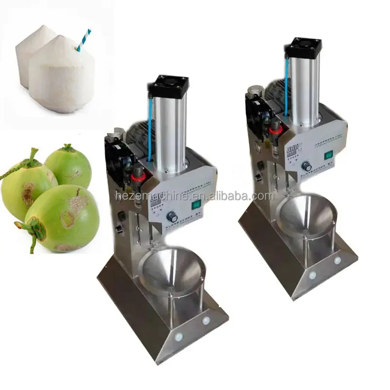 Automatic Commercial Green Coconut Peeling Machine/young Coconut Dehusking Machine Coconut Shelling Machine