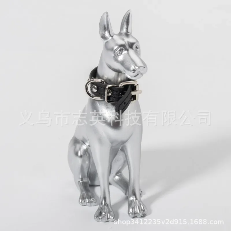 

Home Decor Sculpture Doberman Dog Small Size Art Animal Statues Figurine Room Decoration Resin Statue Ornamentgift Holiday Gift