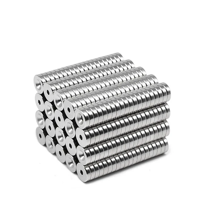 10/20/50 Pcs 12x3-4 Round NdFeB Neodymium Magnet N35 Super Powerful Small imanes Permanent Magnetic Disc 12x3 Hole 4