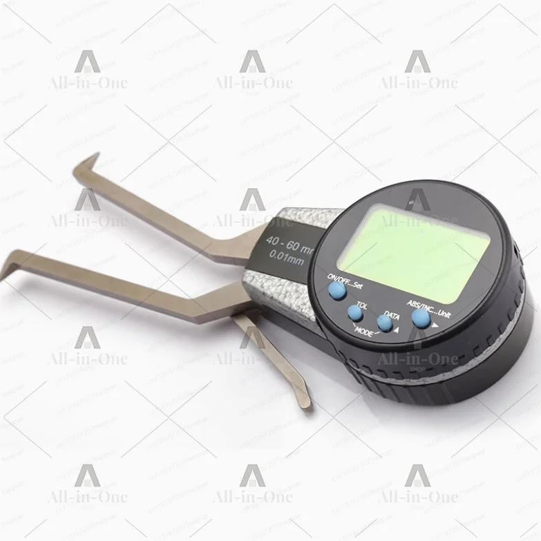Electronic digital inner diameter caliper suitable for measuring inner diameter grooves