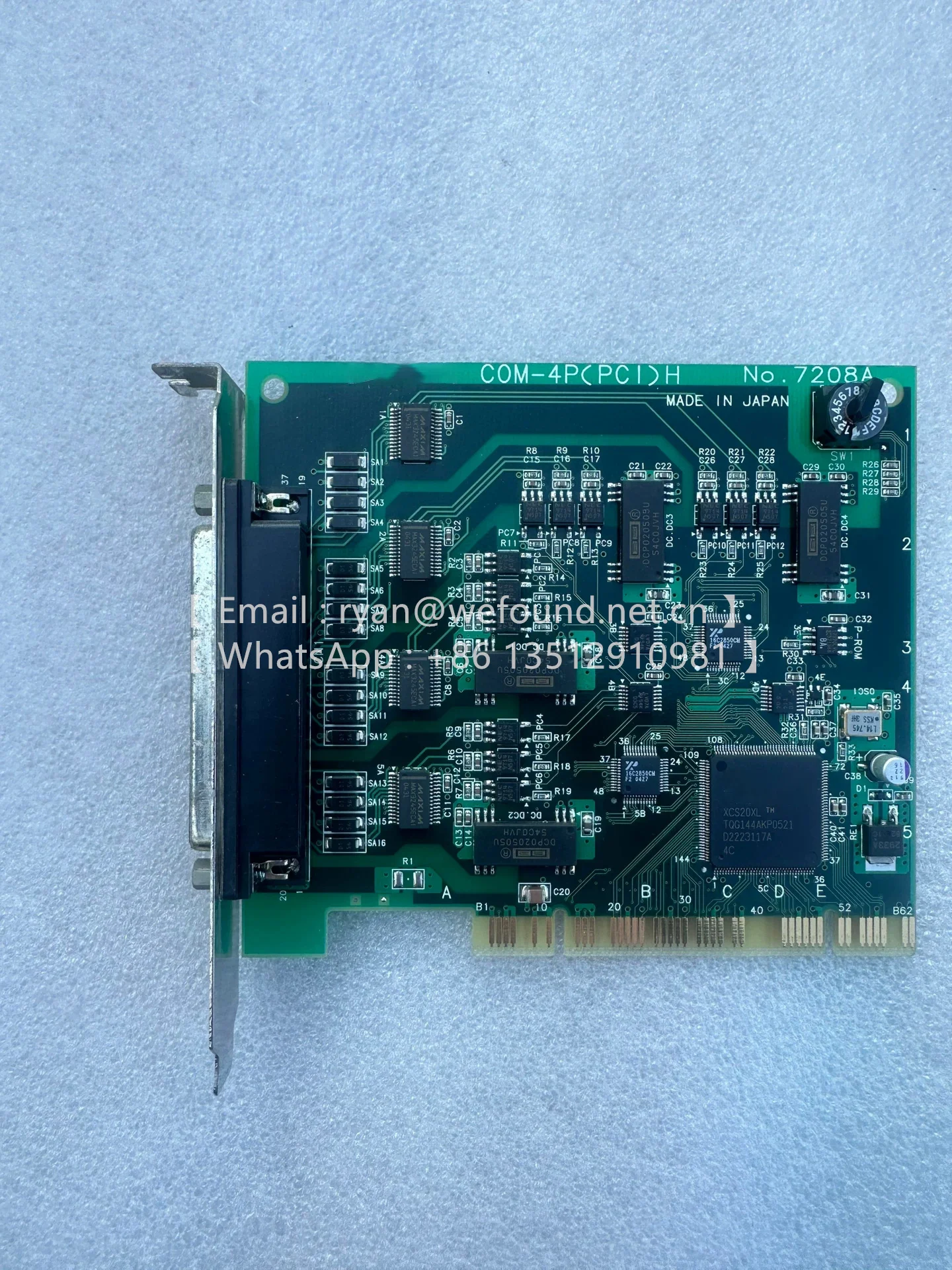 COM-4P(PCI)H  No.7208A  No.7208B  No.7208C  DAQ & Control Card
