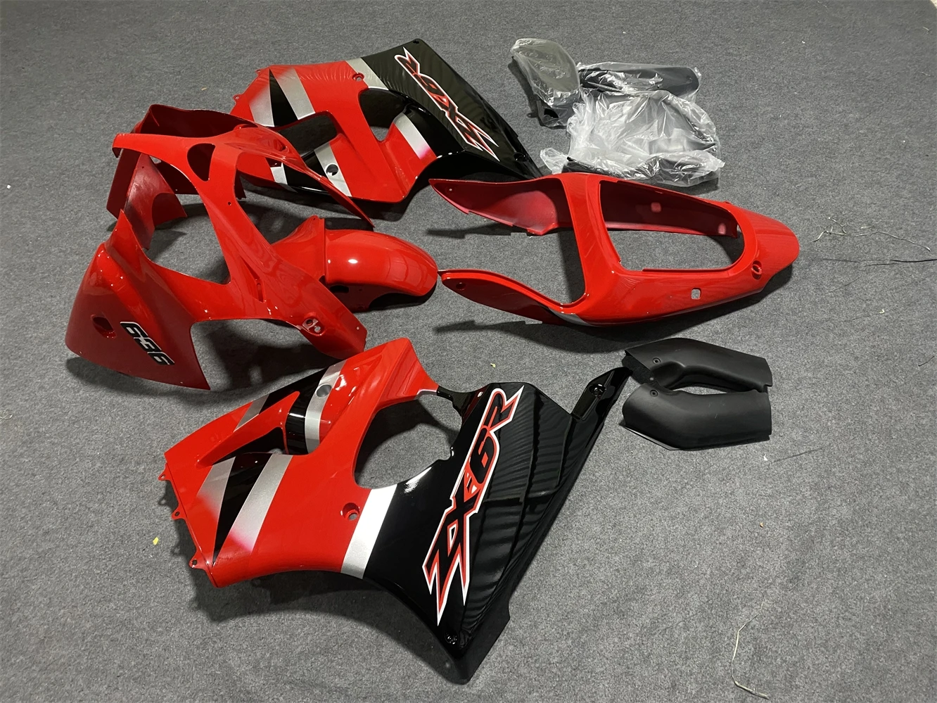 Ninja ZX-6r 02 Motorcycle Fairing ZX6r 636 2001 Full Body Kits for Kawasaki ZX6r 2000 - 2002 Fairing Kits