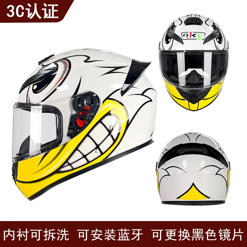 Helm sepeda motor retro, empat musim