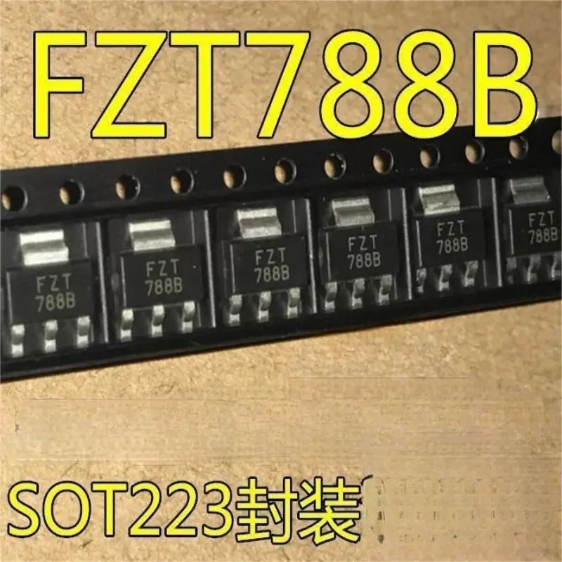 40 Stuks Nieuwe Originele Fzt788bta Fzt788b Fzt788 Sot-223 Transistor Kwaliteitsborging