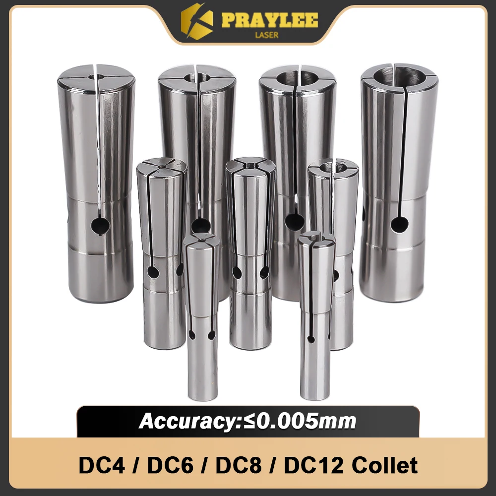 DC Collet Accuracy 0.005 precision DC4 DC6 DC8 DC12 Chuck Collet Pull Back Collet High Precision Collet dc Collet Tool Holder
