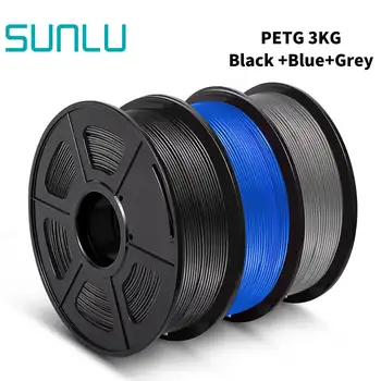 خيوط طباعة ثلاثية الأبعاد من نوع SUNLU PETG، وزن 1 كجم، 3 لفات، قطر 1.75 مم ± 0.02 مم، ملفوفة بعناية، معبأة بتفريغ الهواء، شحن سريع 10 best sales jjrc x9 - №2