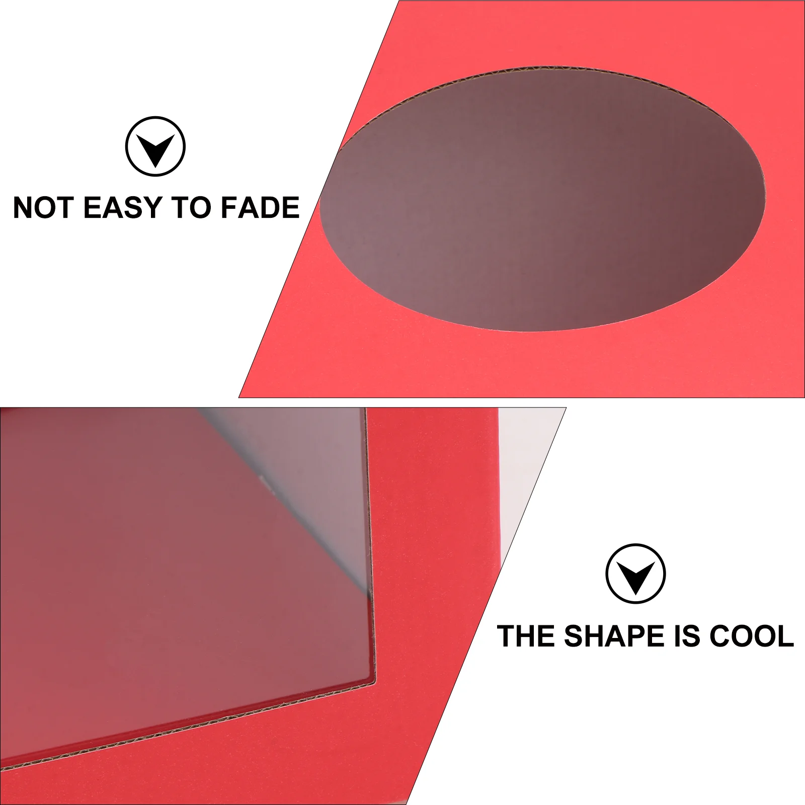 1PC Multifunctionele Box Eenvoudige Draw Prize Box Jaarvergadering Game Prop (Rood) Draw Box Game Box Loterij Box voor Party