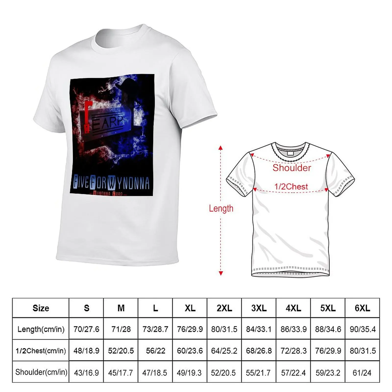 FiveForWynonna T-Shirt funny t shirts man man t shirt graphic T-Shirt