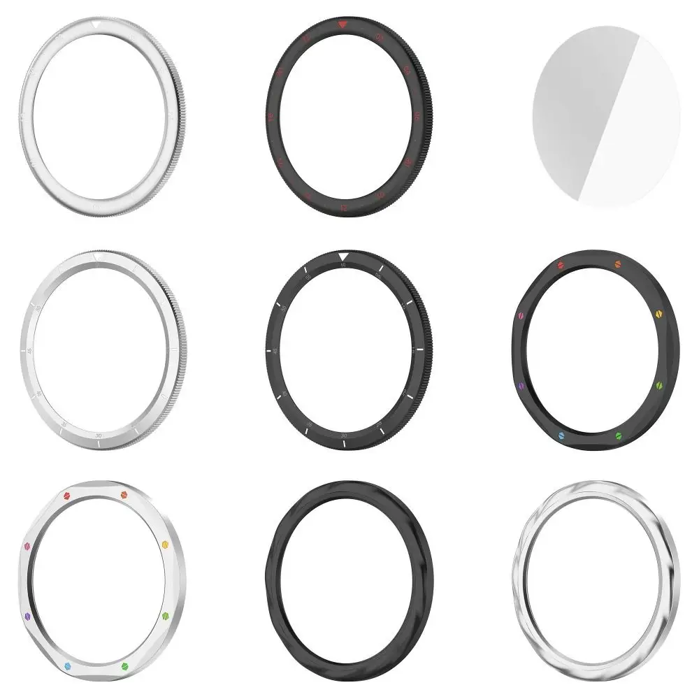 

Stainless Steel Metal Bezel Ring Protective Decorative Watch Bezel Shell Anti-Scratch Watch Case Cover for Xiaomi Watch S4 S3