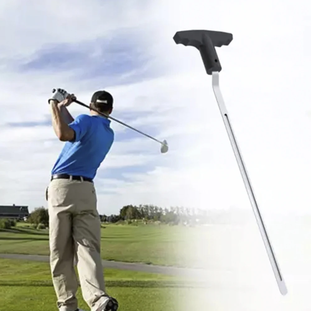 เหล็กคาร์บอนสูงและพลาสติก Golf Grip Removal ซ่อมเครื่องมือ V-Groove Grip Remover Saver จับเครื่องมือสําหรับถอด Golf Club Grips