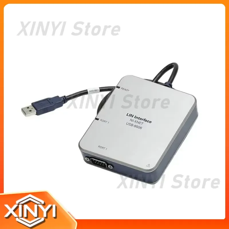 NI USB-8506 Original Single Port LIN High Speed CAN USB Interface 784663-01 NI-XNET Data Acquisition Card