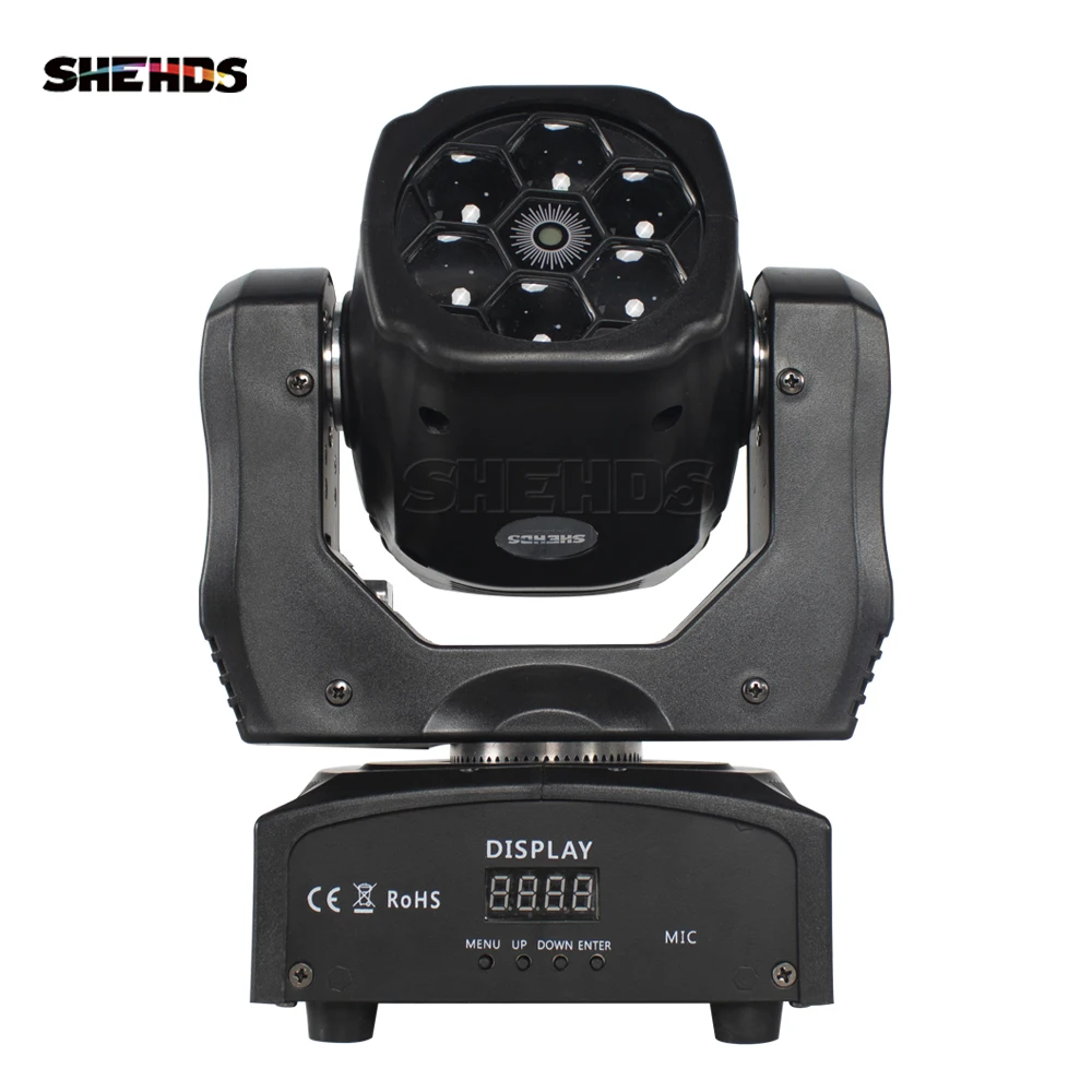 2pcs/4pcs SHEHDS LED Beam Wash 6X15W RGBW Moving Head Lightin with DMX Modes For Party Atmosphere Stage Lights