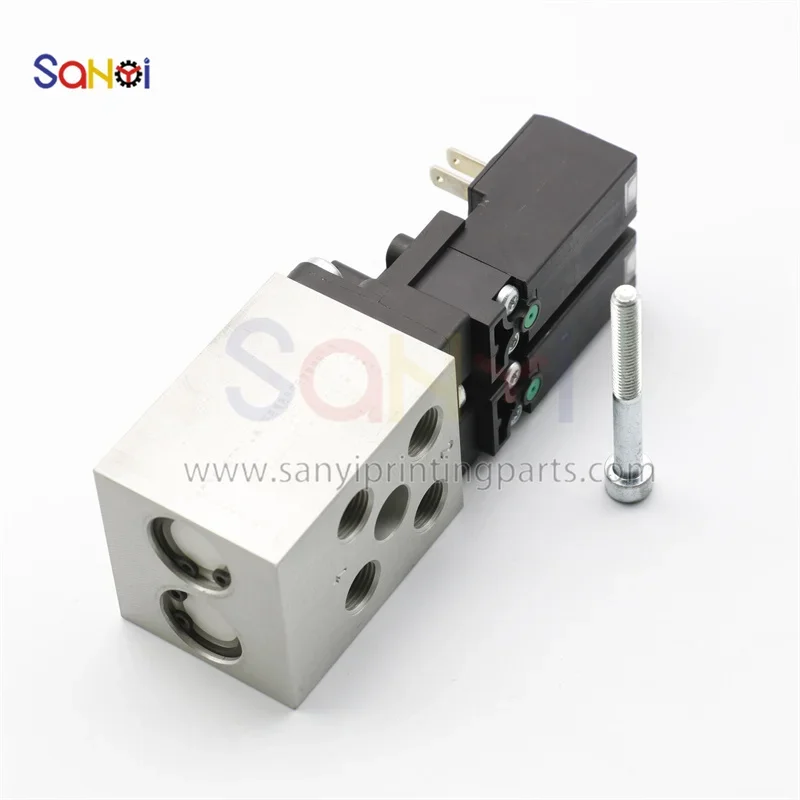 Válvula de máquina Roland 700 original 2625455   093K 801640   Peças da máquina Roland 900 8010205   9000