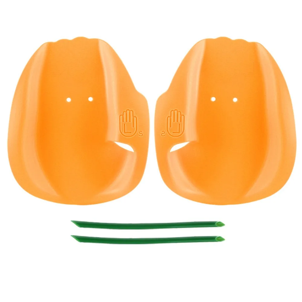 PVC Swimming Training Paddles Adjustable Straps Practice Correction Swim Hand Paddles Multipurpose Interactive