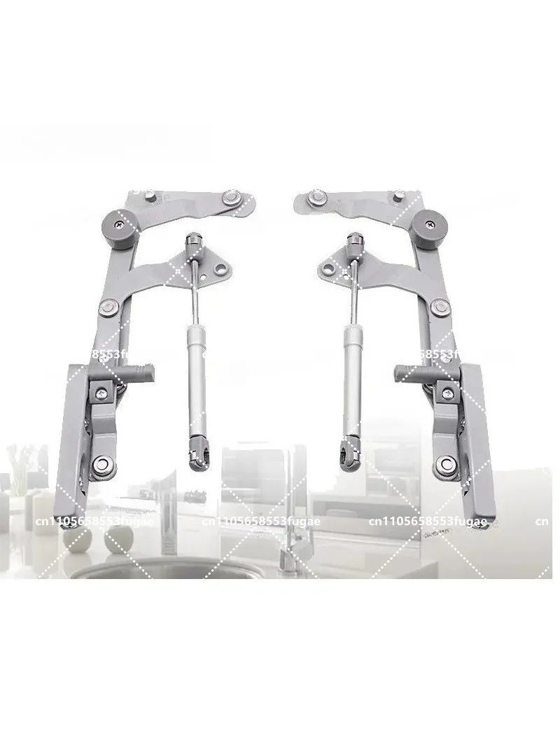 Best choose Air operated hinge on the vertical lift Translational pneumatic turning bracket Home Furniture Hardware fittings