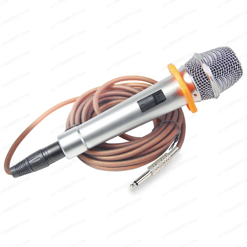 

Профессиональный динамический микрофон KTV с динамической катушкой, для караоке, уличный, для домашнего пения, сценический, для караоке-выступлений.