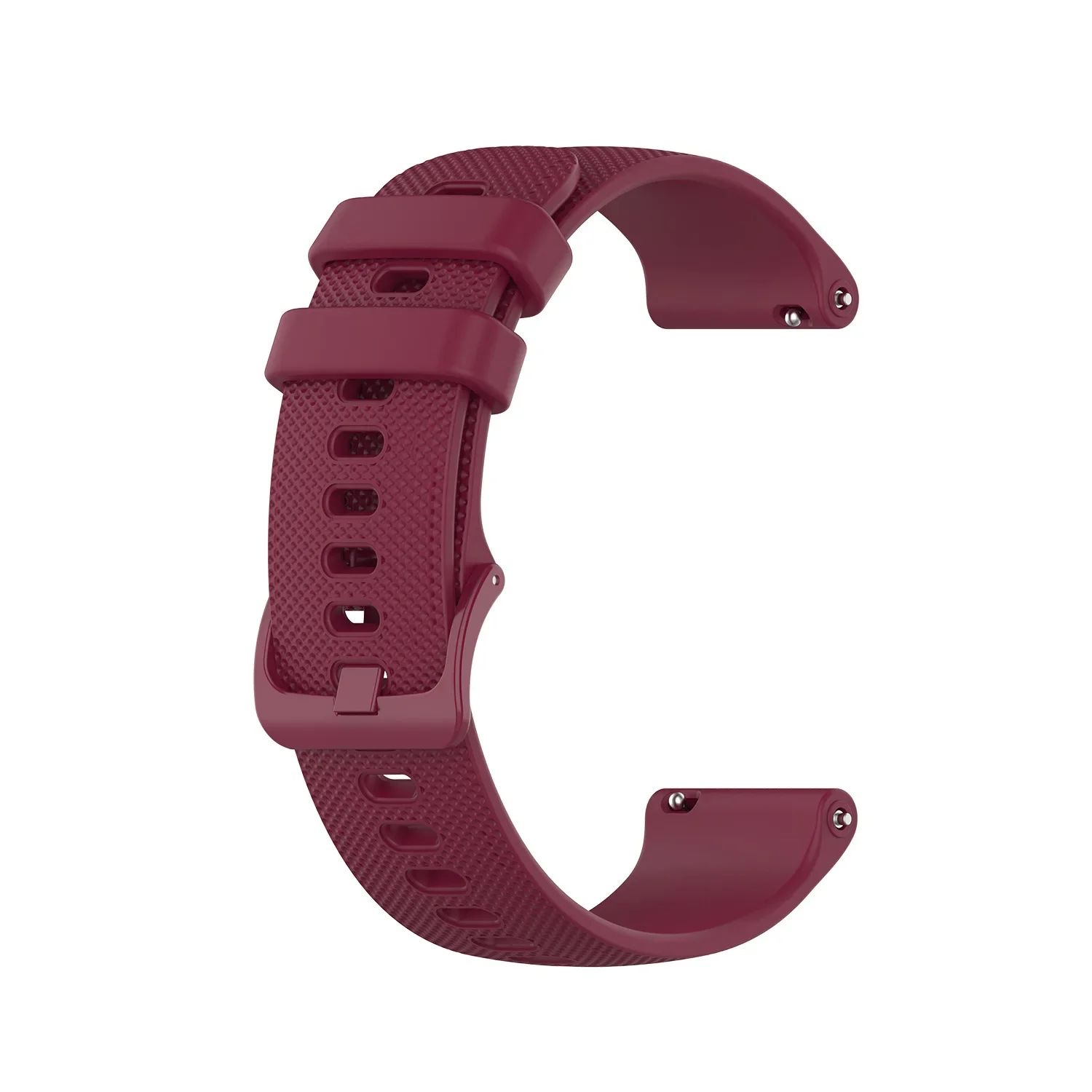 Silikon-Ersatzarmband für Polar Grit X Vantage M M2 Unite Ignite 2 Kompatibles Sportarmband Schwarz – Detail 12