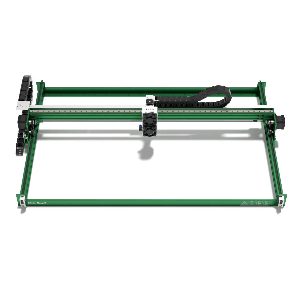 NEJE MAX 4 E80 24W Laser Engraver 4 Axis Metal Wood Laser Engraving CNC Laser Cutter Machine Basic Kit+Honeycomb Board+Air Pump