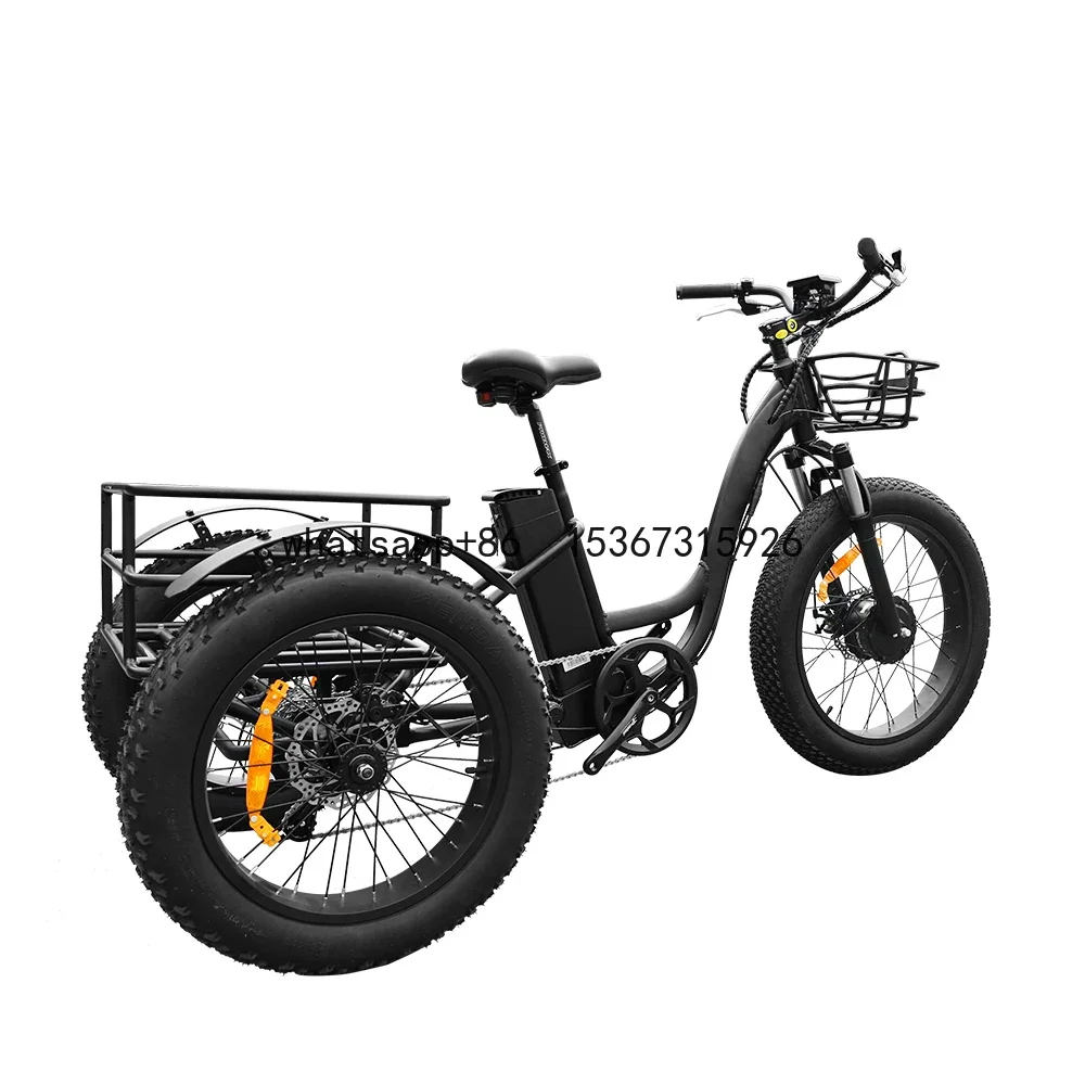 

New Design 3 wheel electric bike cheap electric tricycle 20 inch 48V 250W 350W 500W 750W motor electric bike