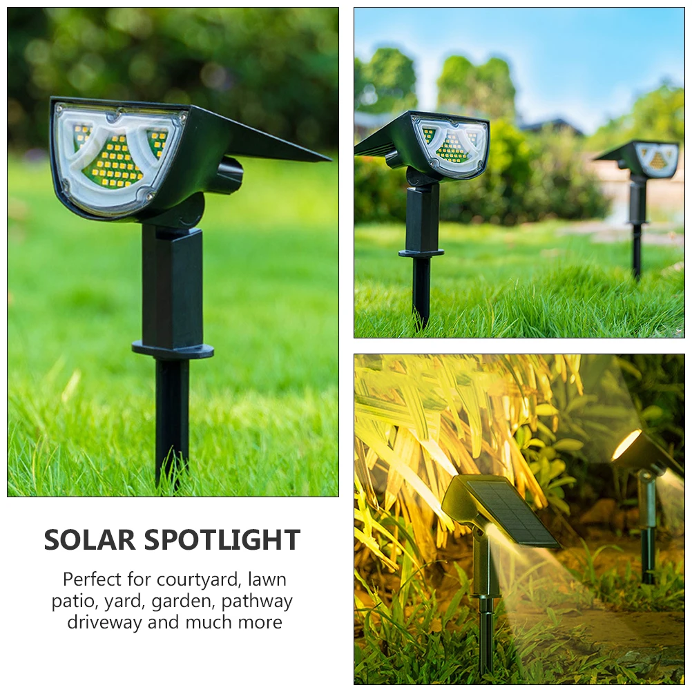 

Solar Lawn Lights LED Wall Lamp Outdoor Garden Lighting Tool Energy Saving Eco Friendly Durable SafeSolar Spotlight Yard