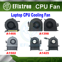 Laptop CPU Cooled Fan For Macbook Retina Air Pro  A1466 A1465 A1502 A1398 A1425 Cooling Fan For maintenance change