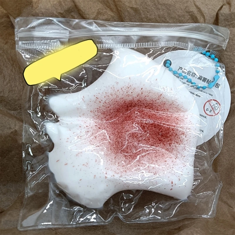 C9GB Soft Mochi Buns Descomprimindo Brinquedo Mochi Pão Apaziguador Estresse para Criança Adulto